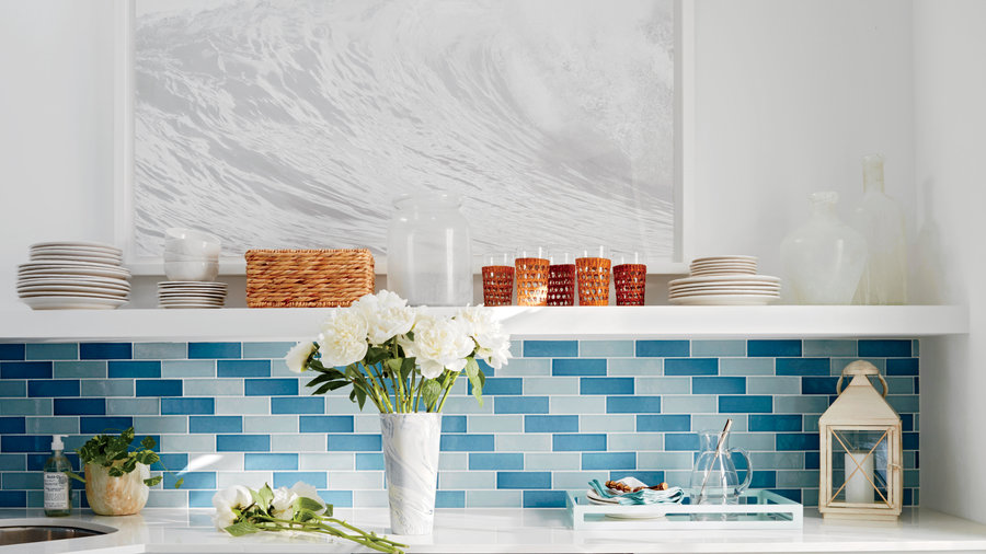 Boho Kitchen Backsplash idea