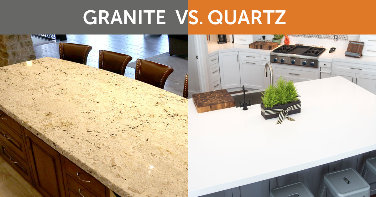 Quartz Or Granite Which One Makes A, Granite And Quartz Countertops
