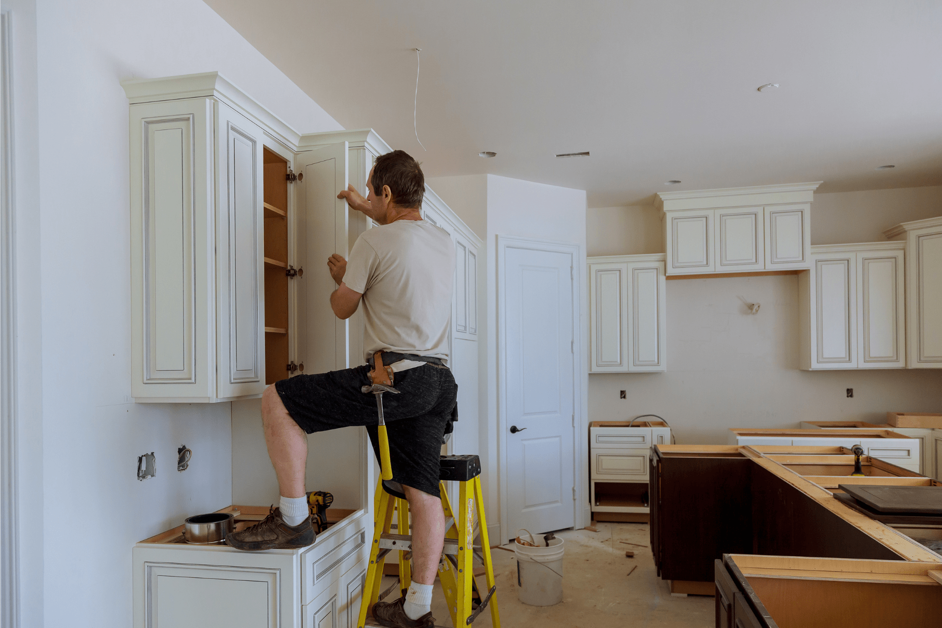 how to measure kitchen cabinets for replacement